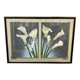 Calla Lily Limited Edition Lithograph No. 46/300, Signed