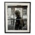 CB2 Sonic Editions Bob Dylan '66 Black-And-White Photo Print, Framed. Original Price: $900