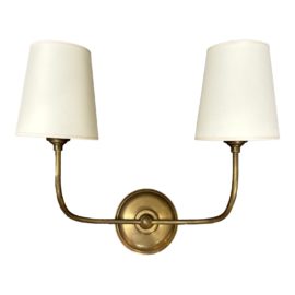 Visual Comfort Vendome Brass Wall Sconce. Original Price: $360