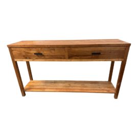 Uchi Furniture Reclaimed Salvage Teak Modern Console. Original Price: $1,420