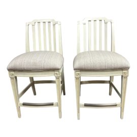 Stanley Preserve's Marshall Counter Stools, Pair. Original Price: $670