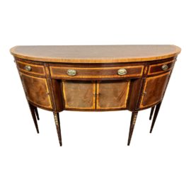 Vintage Hickory White American Masterpiece Mahogany Sideboard