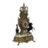 Mid 19th Century Lanici Italian Figural Mantle Clock