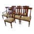 Ethan Allen British Classics Dining Chairs, Set of Eight