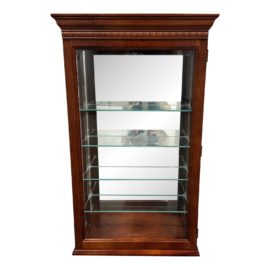 Howard Miller Cherry Wood Disney Curio Cabinet