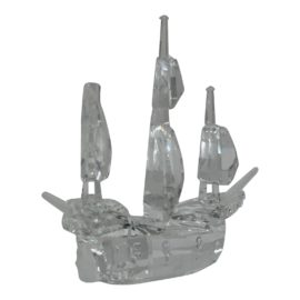 Vintage Swarovski Crystal Figurine - Santa Maria Ship