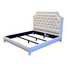 Eastern King Size Ethan Allen Alison Bed Frame. Original Price: $3,800