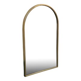 NEW West Elm Brass Arch Wall Mirror. Original Price: $280