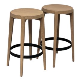 NEW Brownstone Furniture Flynn Counter Stools, a Pair. Original Price: $2,005