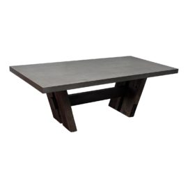NEW Brownstone Furniture Galvanized Dining Table. Original Price: $2,300