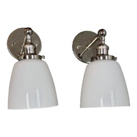 Restoration Hardware Wall Sconces, a Pair