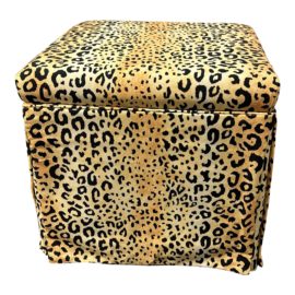 Skyline Furniture Billy Baldwin Skirted Storage Ottoman. Original Price: $424