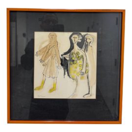 Abstract Rendering of People, Unknown Artist
