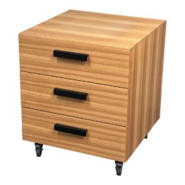 Porro Three Drawer Filing Cabinet. Original Price: $3,000