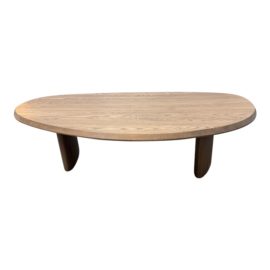 NEW Organic Modern Driftwood Finish Coffee Table. Original Price: $2,050