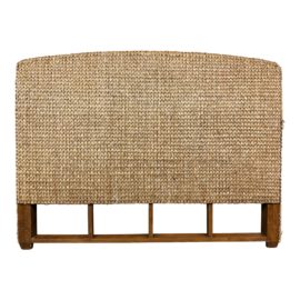 California King Size Pottery Barn Seagrass Headboard
