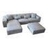 Rove Concepts Porter Sectional + Ottoman. Original Price: $4,571