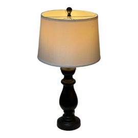 Vintage Style Bronze Finish Table Lamp