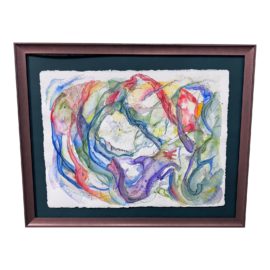 2007 Mary Pauer Custom Framed Water Color