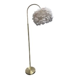 Rachel Zoe Hollywood Glam Feather Shade Floor Lamp