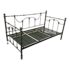Twin Size Sunrise Cottage Style Gray Metal Day Bed