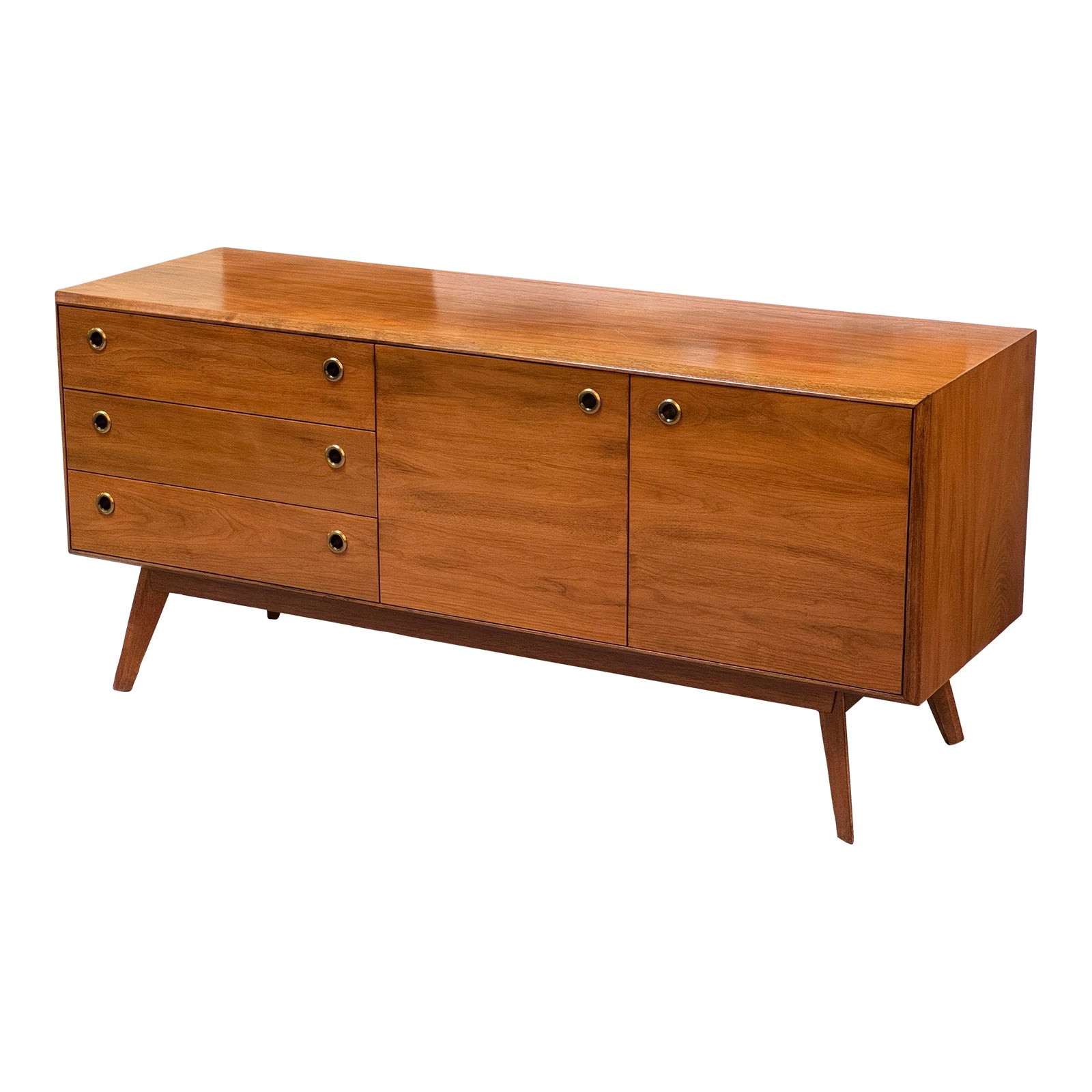 West Elm Arlo Walnut Media Console. Original Price: $900 - Design