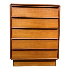 Kibaek Mobelfabrik Mid Century Danish Teak Dresser