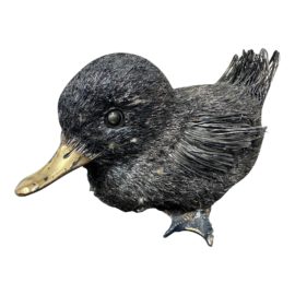 Buccellati Sterling Silver Fluffy Duck Figurine. Original Price: $1,800