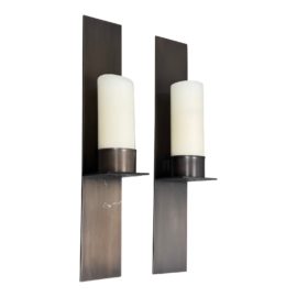 Holly Hunt Design Kevin Reilly Timmeren Sconces, a Pair. Original Price: $5,000