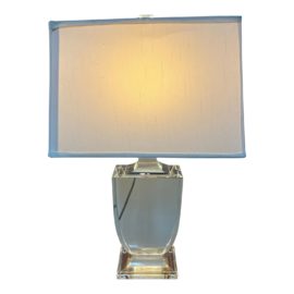 Robert Abbey Artemis Glass Table Lamp. Original Price: $920