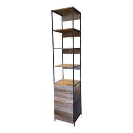 West Elm Industrial Modular Open & Closed Storage 17”. Original Price: $900