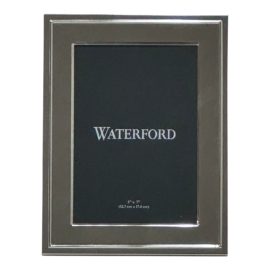 Waterford 5in X 7in Silver Picture Frame. Original Price: $110