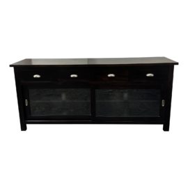 Slater Marinoff Wood Sideboard / Media Cabinet. Original Price: $1,480
