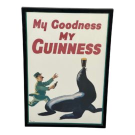 John Gilroy "My Goodness My Guinness" 1935 Reproduction Print