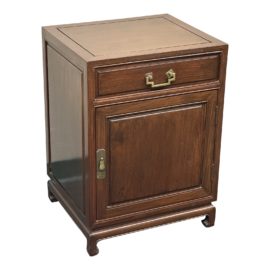 Vintage Hong Kong Rosewood Nightstand