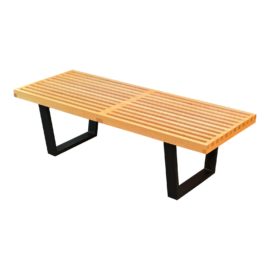 Herman Miller George Nelson Platform Bench Wood Base / Coffee Table, . Original Price: $1,995