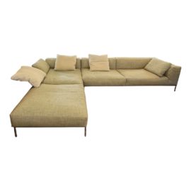 B&B Italia 3pc Frank Sectional. Original Price: $24,000