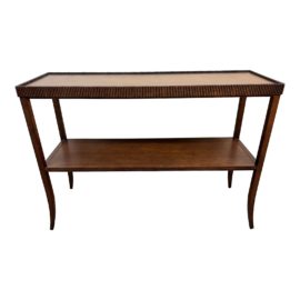 Century Furniture Emile Shelf Console Table. Original Price: $2,720