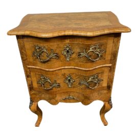 Antique Louis XV Marquetry Commode + Ormolu