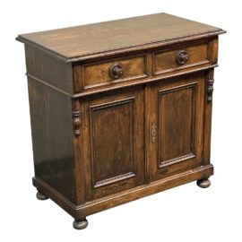 Antique French Chestnut Server