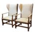 Gregorius Pineo Dover Wing Chairs, a Pair. Original Price: $10,558