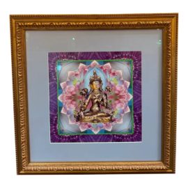 Bodhisattva Tara Artwork, Framed + Matted
