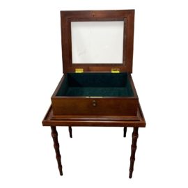 Display Case Side Table