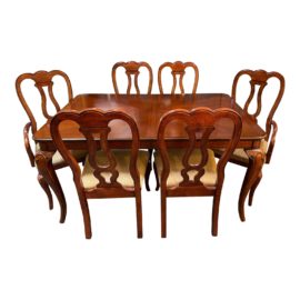 Legacy Classics Traditional Cherry Finish Dining Set. Original Price: $4,800