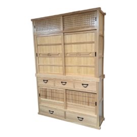 Eastern Classics Custom 2pc Media Tansu. Original Price: $5,100