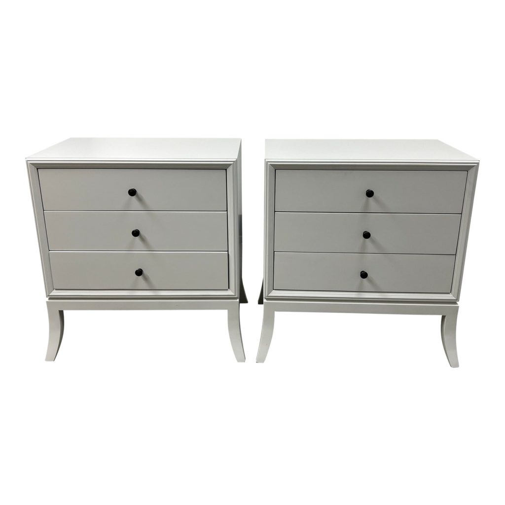 Custom Design Three Drawer Nightstands a Pair Design Plus Gallery