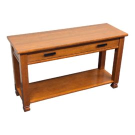 Pottery Barn Arts & Crafts Style Console Table