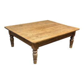 Sonoma Country Antiques Wide Plank Coffee Table. Original Price: $2,890