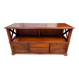 Ethan Allen British Classic Collection Credenza. Original Price: $1,600