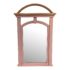 Postmodern Late 20th Century Faux Stucco Framed Wall Mirror